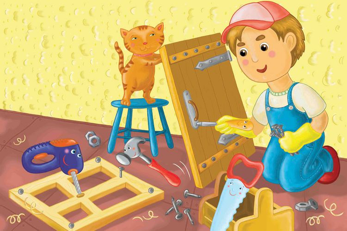 Я строю домик