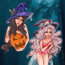 Персонажи ведьмочки