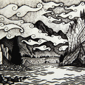 Река Ока Саянская. Бурятия.