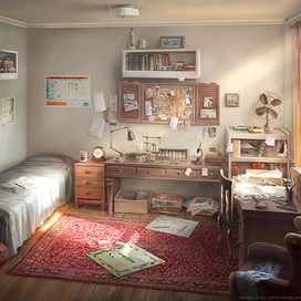 Комната мальчика-детектива