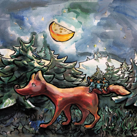 Лисёнок и Сыр