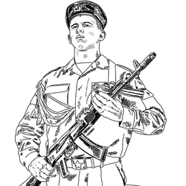 Солдат. Линер.