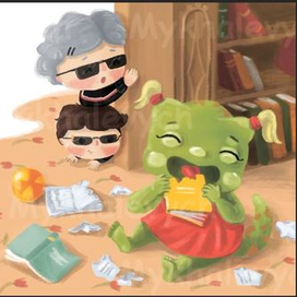 Моя сестра монстер