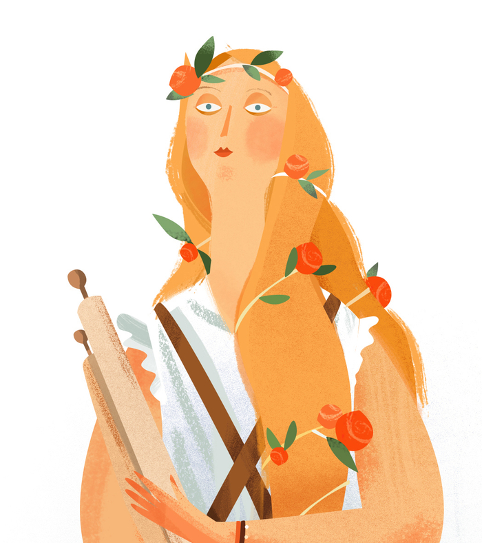 Дарья Римская (эскиз)