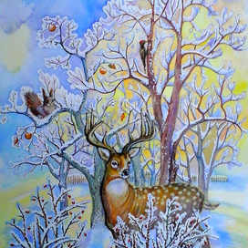 Сильный мороз