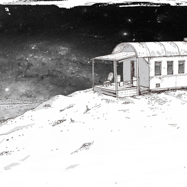 Иллюстрации к роману Ульяма Берроуза "Западные Земли"