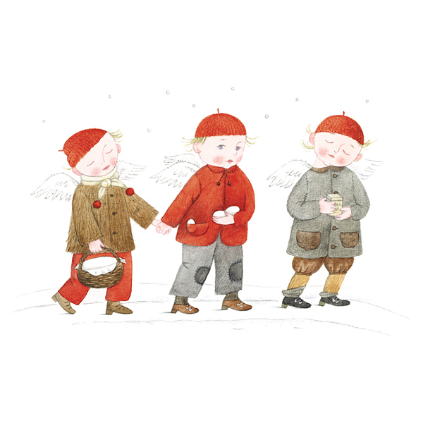 Иллюстрация к поэтическому сборнику Кристины Россетти "Sing song"