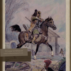 Герой войны 1812 г. Нарынбай Жанжигитулы. "Тюрки в Париже"
