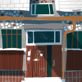 Подъезд панельный