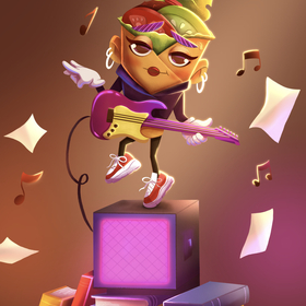 Бренд-персонаж для food truck 