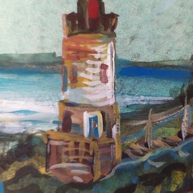 Lighthouses on the island