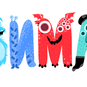 Буквы-монстрики