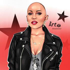 Арт, бьюти аватарка, шарж, портрет