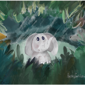 Детская иллюстрация. Персонаж