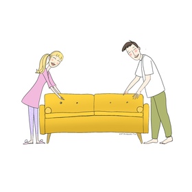 История дивана