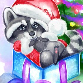 Милые еноты