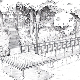 Ландшафт. Эскизные иллюстрации