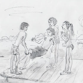 "Отдых на природе" (7 картинок)