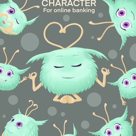 Character for online banking 