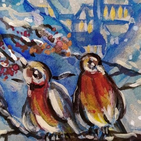 Winter birds