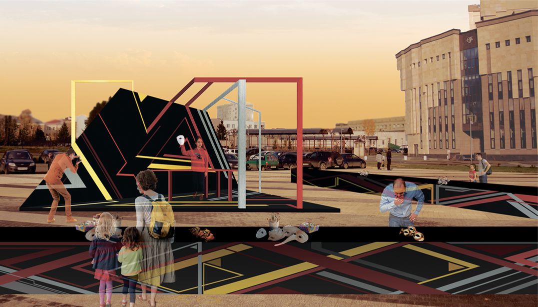 Проект разработки дизайн-концепции фестиваля молодежных теат