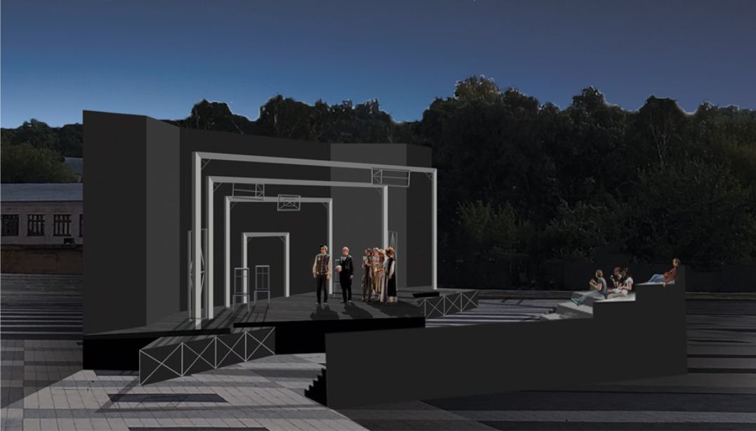 Проект разработки дизайн-концепции фестиваля молодежных теат