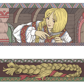 сказка "Царица-гусляр"