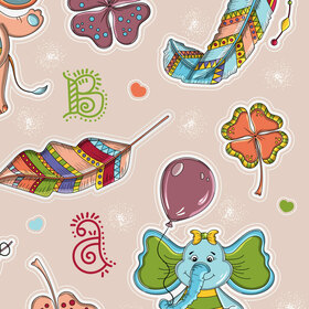 Elephants and feathers