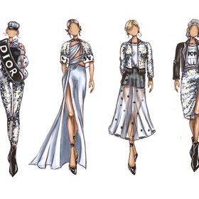 Фэшн иллюстрация