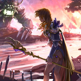 Иллюстрация к истории от Алексея Пехова «Слеза тишины» 