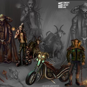 Концепт-Арт «Культ царицы суккубов»