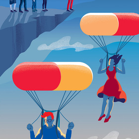 Иллюстрации к брошюре для Спид.center