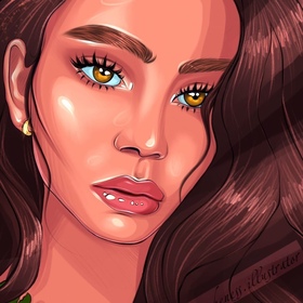 Портрет по плечи