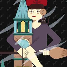 "Ведьмина служба доставки"