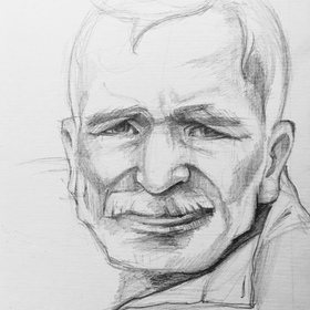 Иллюстрации к рассказам В. Даревича «Портреты»