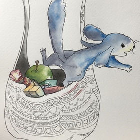 Иллюстрации к приключениям шиншиллы Вени (Книга 3)