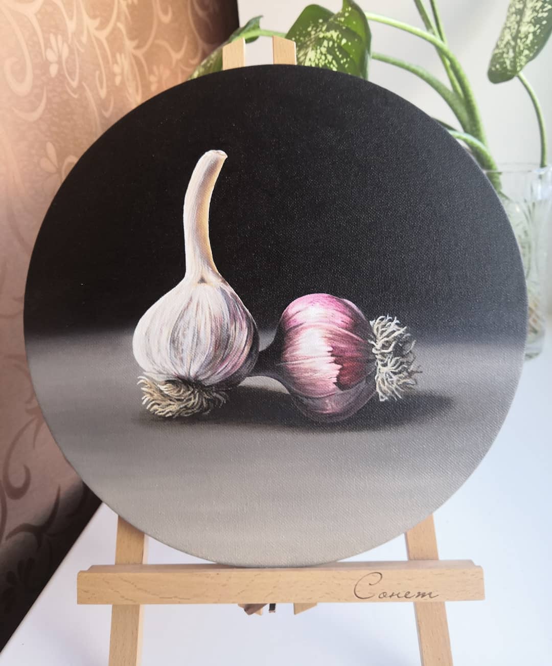 Масло. Холст. Эпоксидная смола и акрил.