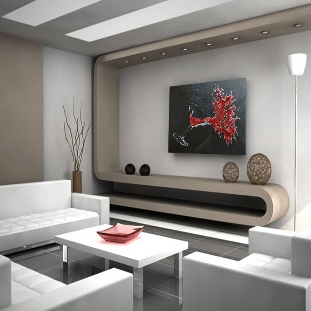 Масло. Холст. Эпоксидная смола и акрил.