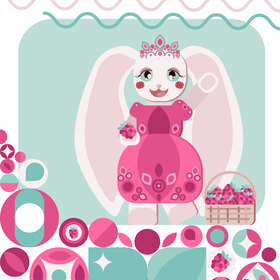  Разработка персонажа вектор flat