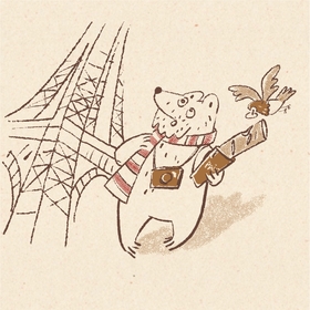 Мишка путешественник