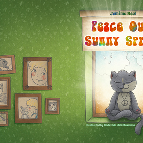 Иллюстрации для книги Peace Out Sunny Sprout