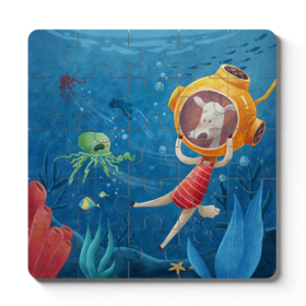 Иллюстрации для пазлов