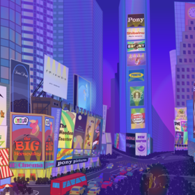 Сложный фон с множеством деталей