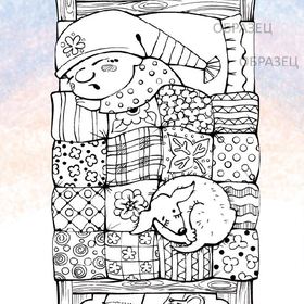 Открытки-раскраски "Гномыч"