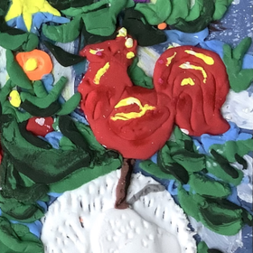 Пластилиновые иллюстрации