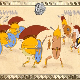 Цифровая фреска греко-карфагенские войны 