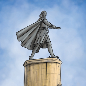 Иллюстрации для открыток "Достопримечательности Липецка"