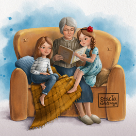 Обложка для книги "Расскажи нам сказку, бабушка!"