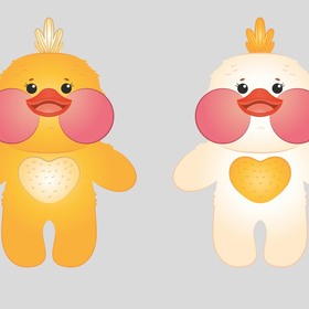 Детская игра на липучках "Уточка Лалафанфан"