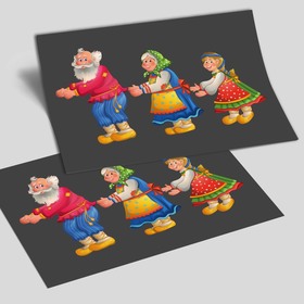 Детская игра на липучках "Репка"